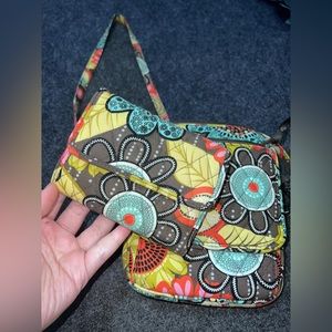 Vera Bradley cross body "Flower Shower"